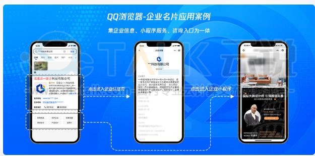 腾讯云微搭新能力：QQ浏览器企业名片方案