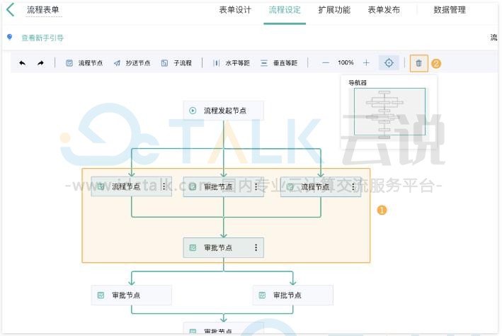 简道云使用教程：流程基本设置