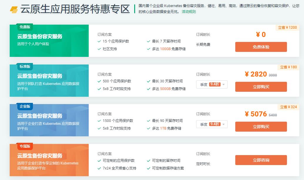 青云云原生特惠专场 更有新用户专享代金券可领