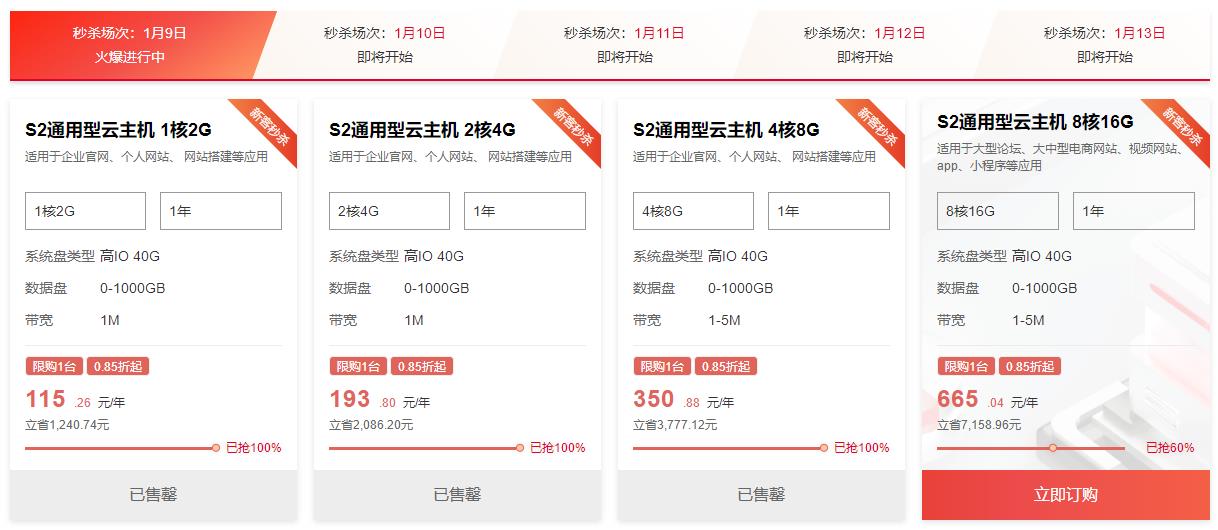 天翼云2023年新客特惠 爆款云主机1C2G只要16.95元/月