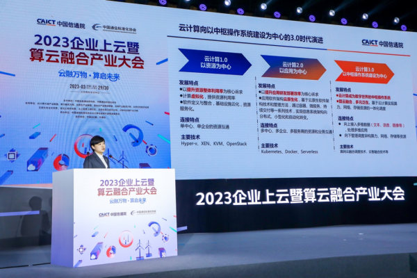 2023企业上云暨算云融合产业大会在京召开