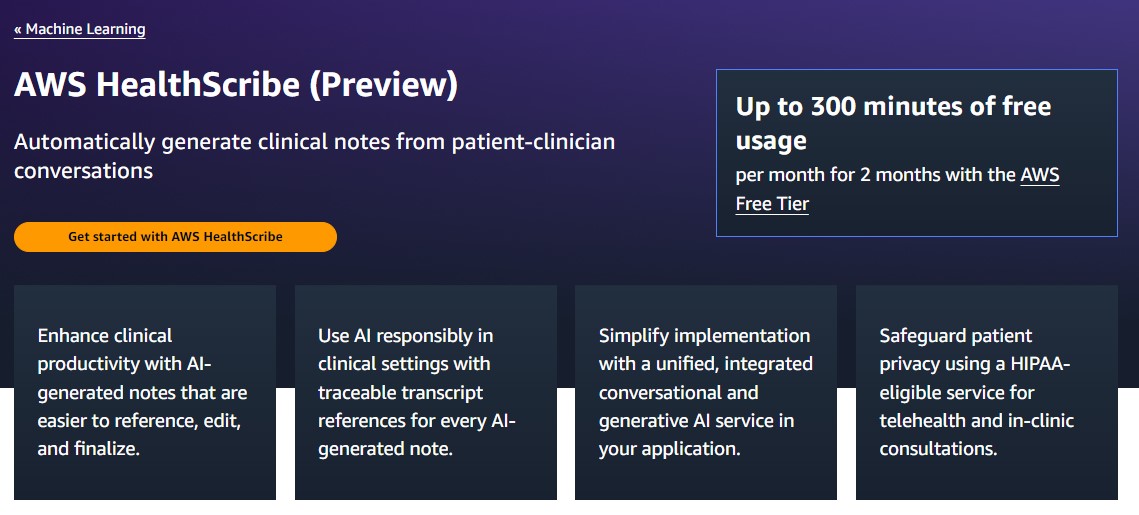 AWS HealthScribe