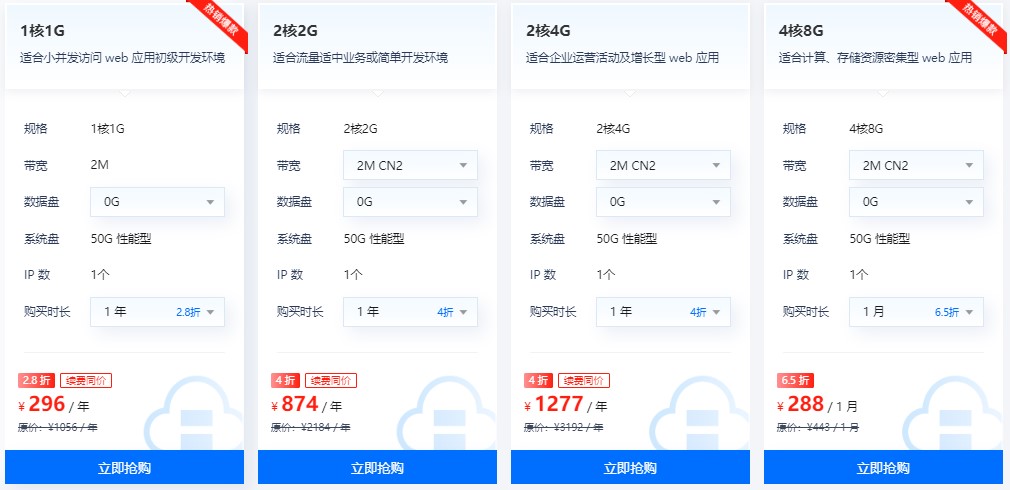 恒创科技香港云服务器价格
