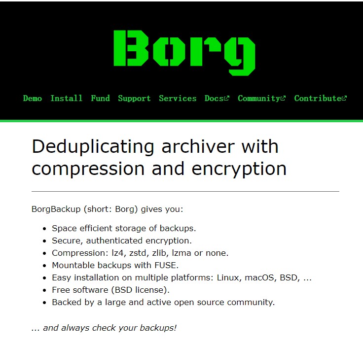 BorgBackup