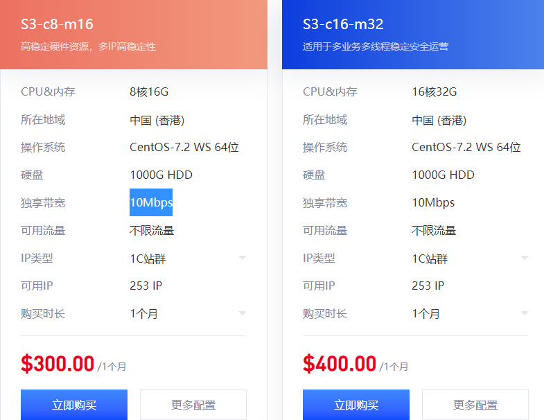 Gname站群服务器特殊定义的功能注意点介绍