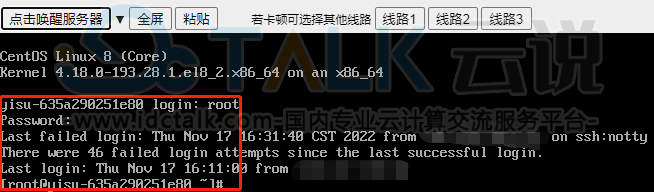 使用VNC登录Linux实例