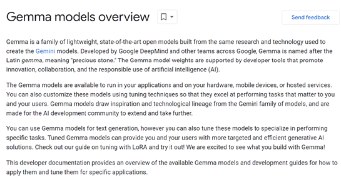 开源大语言模型Gemma
