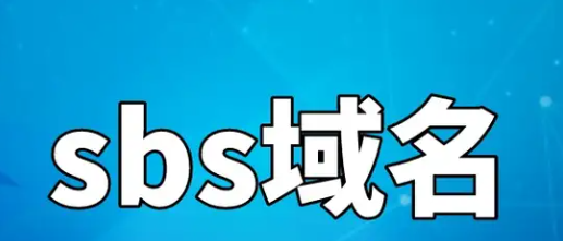 .sbs域名好用吗？.sbs域名在哪里注册？