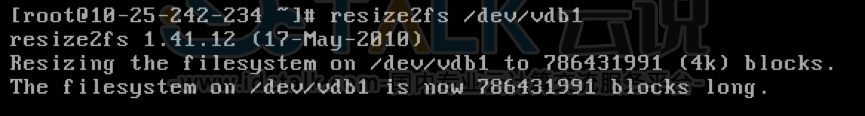 扩容云硬盘