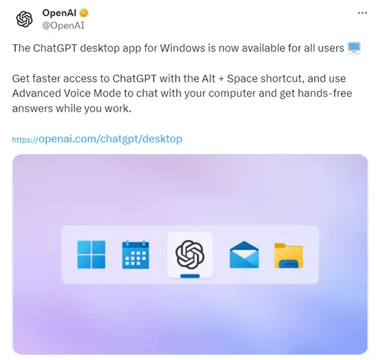 桌面版ChatGPT