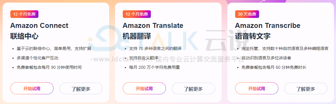 亚马逊云科技