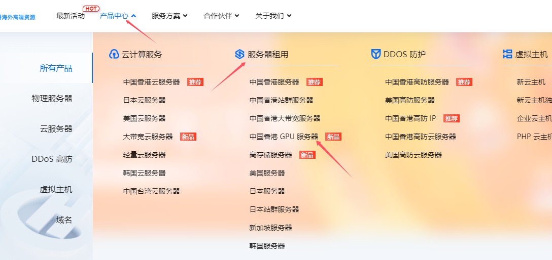 中国香港GPU服务器