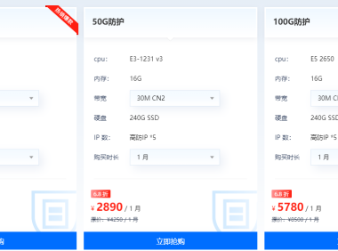 美国高防云服务器租用 高性价比美国高防云服务器推荐