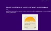 Stable Audio亮相 文本直接生成20多种背景音乐