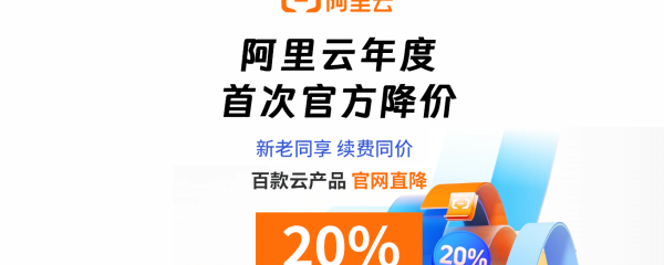 阿里云年度大降价 平均降幅20%