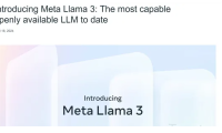Meta发布了最新大模型Llama 3