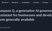 亚马逊云科技推出生成式 AI 助手 Amazon Q