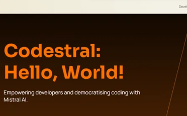 Mistral.ai发布首个专业代码模型Codestral