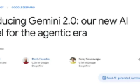 谷歌发布全新大模型Gemini 2.0