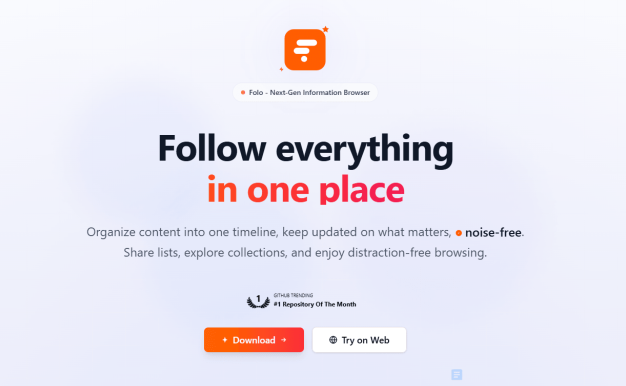 Folo软件安装使用教程